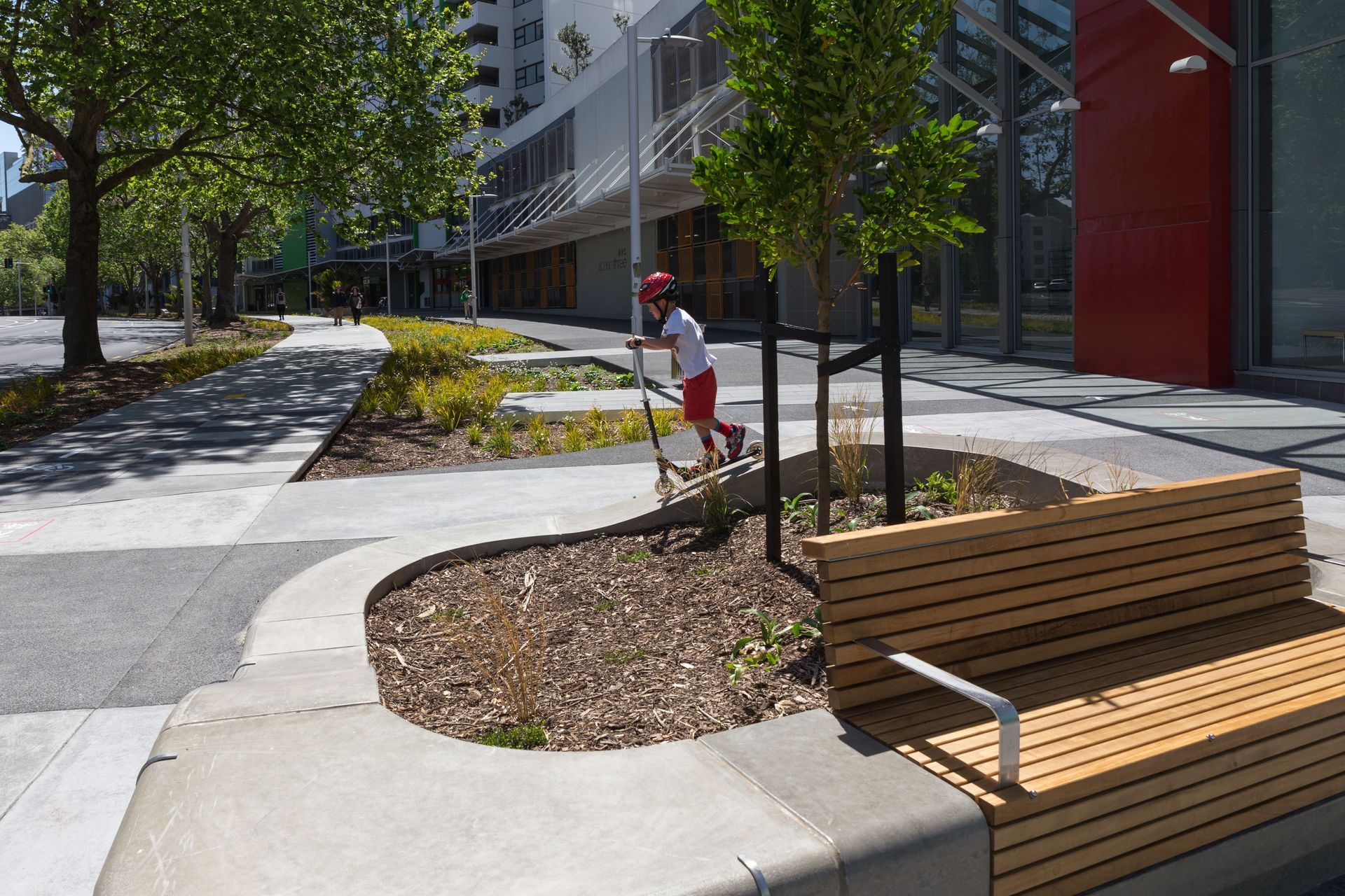 Beach Rd Cycleway and Redevelopment