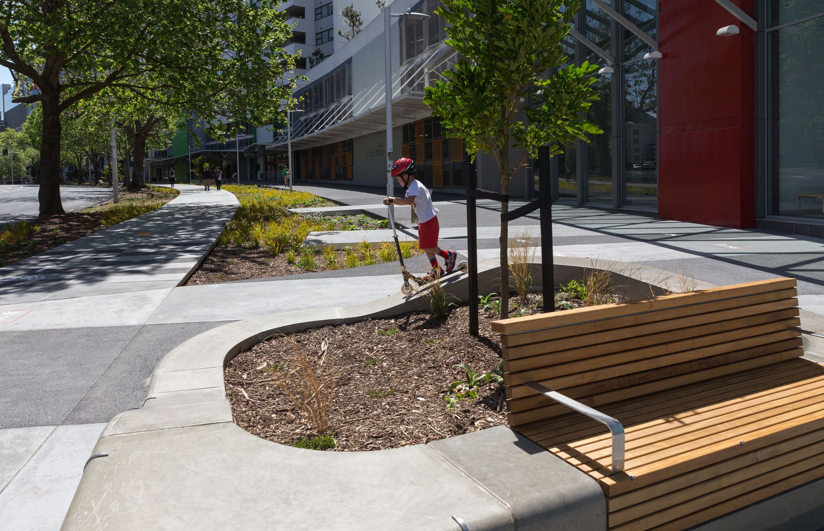 Beach Rd Cycleway and Redevelopment