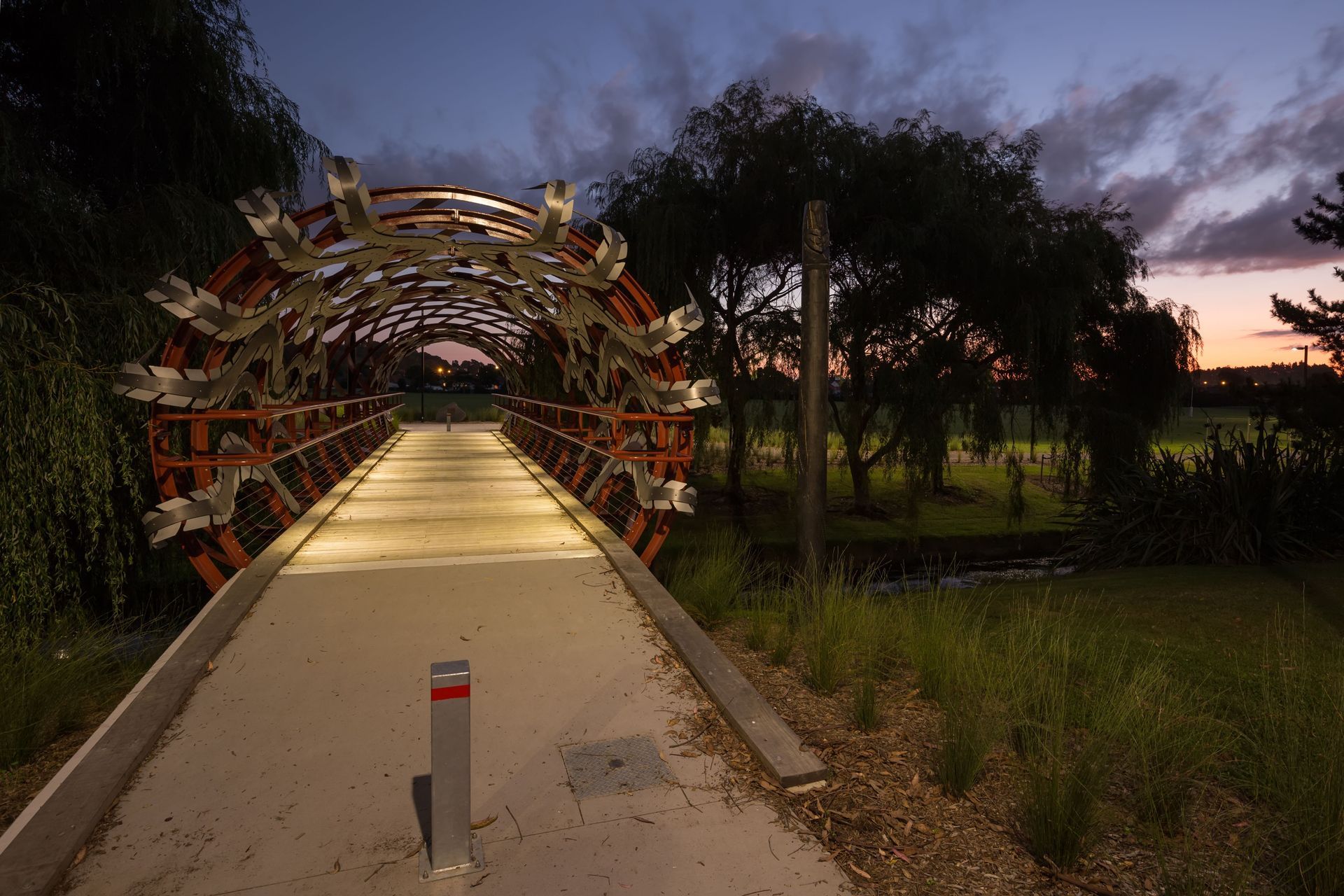 Eel Trap Bridge Designed