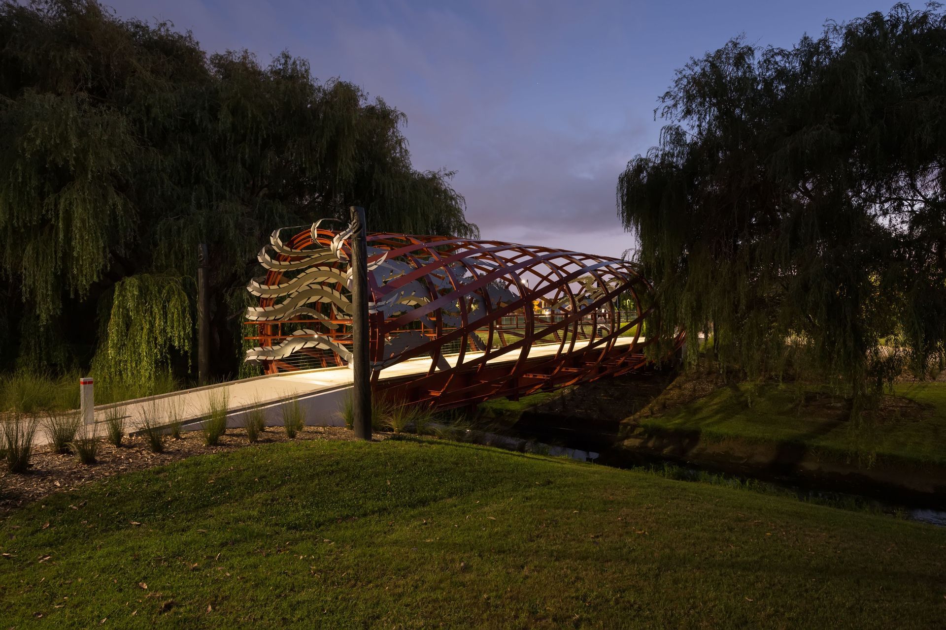 Eel Trap Bridge Designed