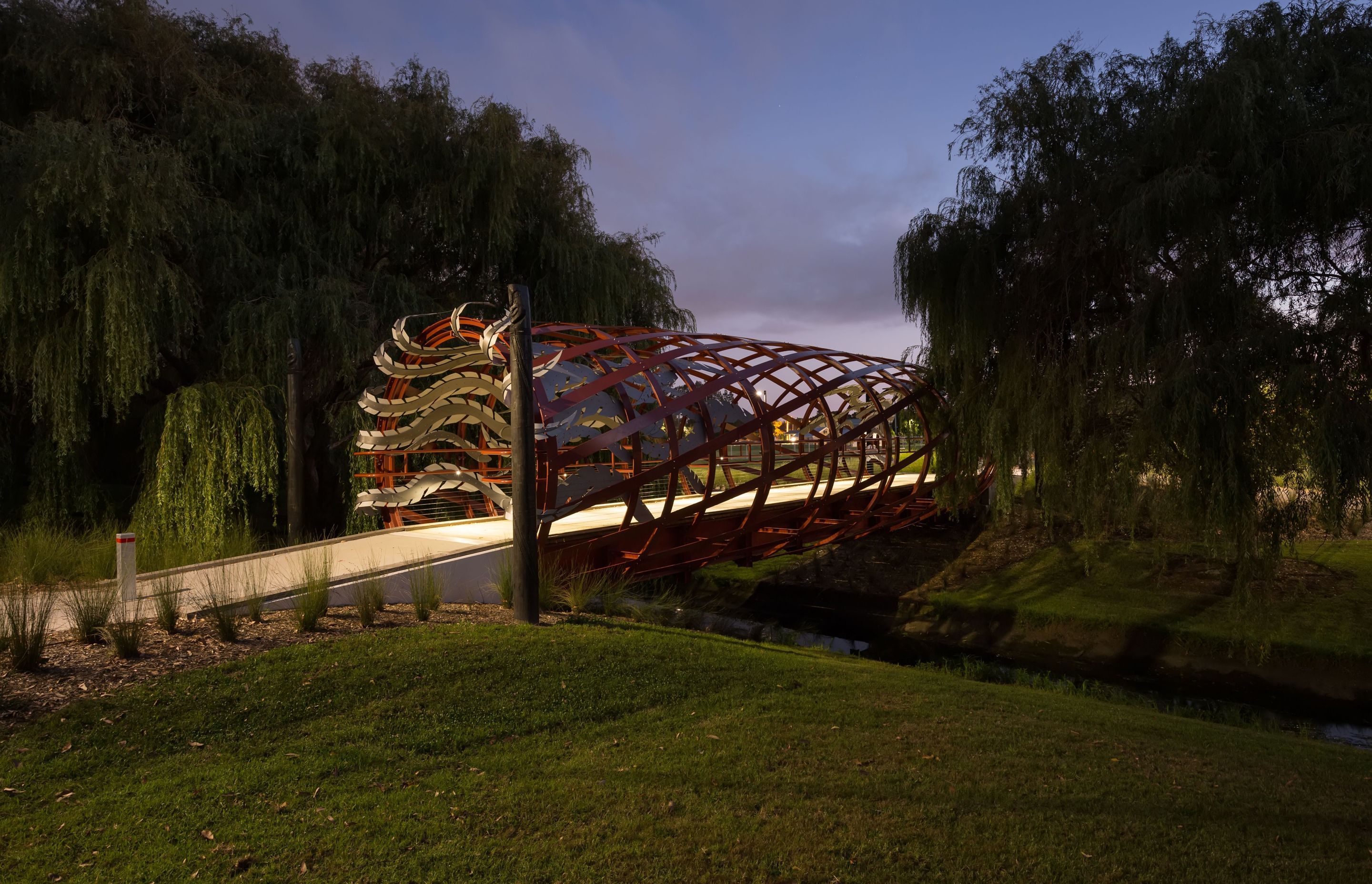 Eel Trap Bridge Designed