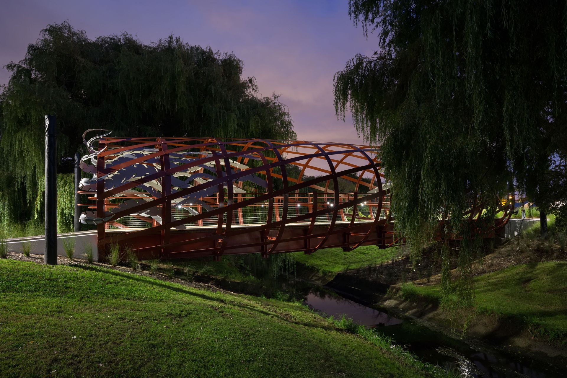 Eel Trap Bridge Designed