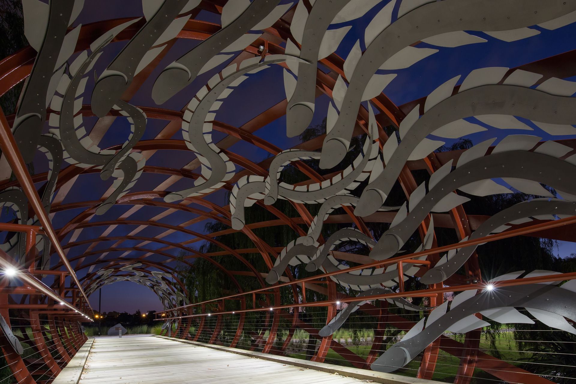 Eel Trap Bridge Designed