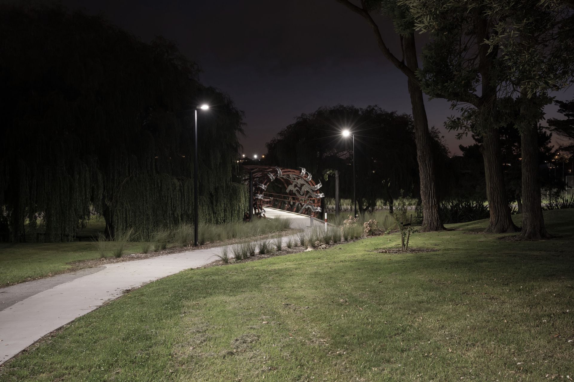 Eel Trap Bridge Designed