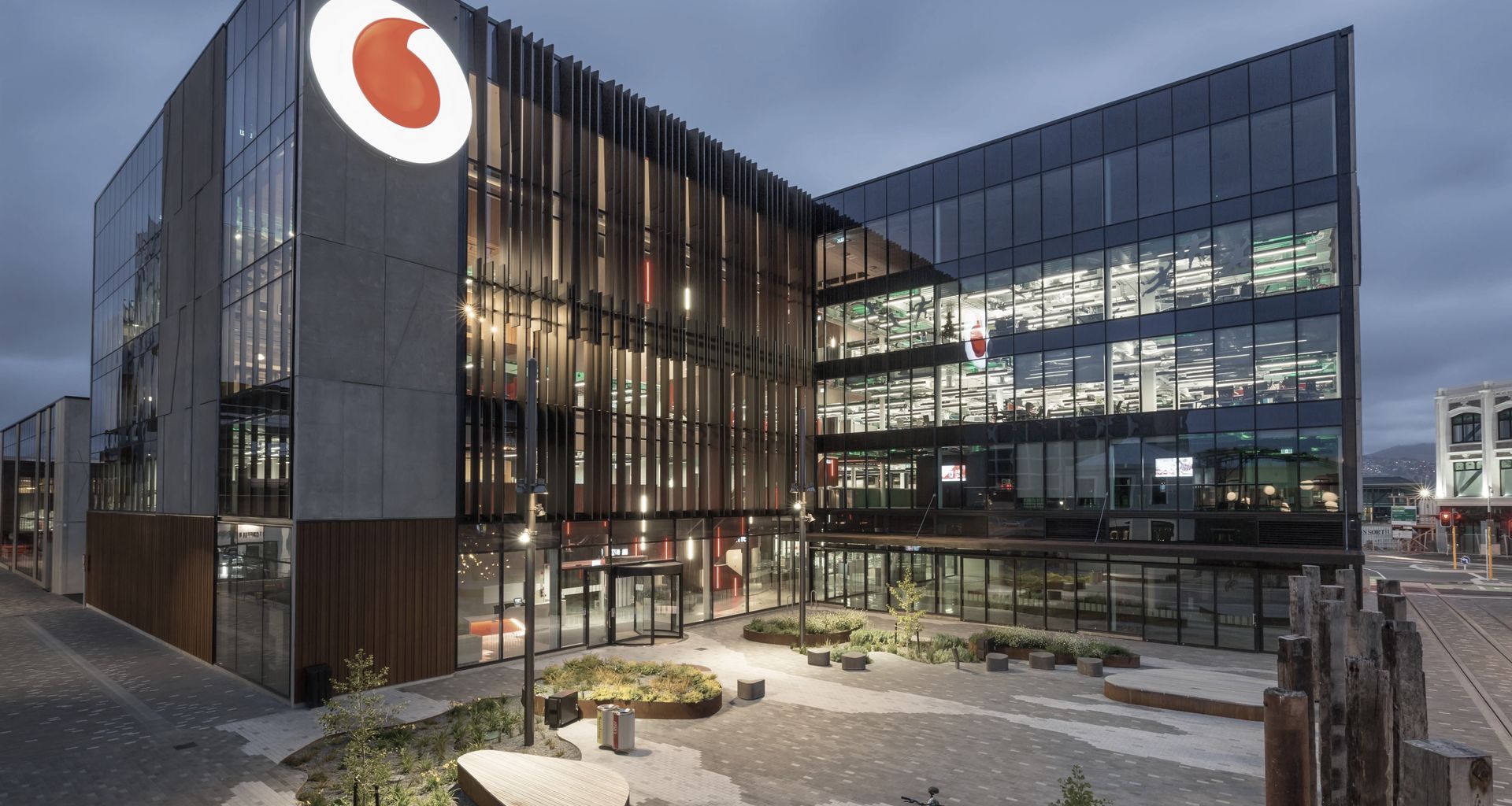 Vodafone Christchurch banner