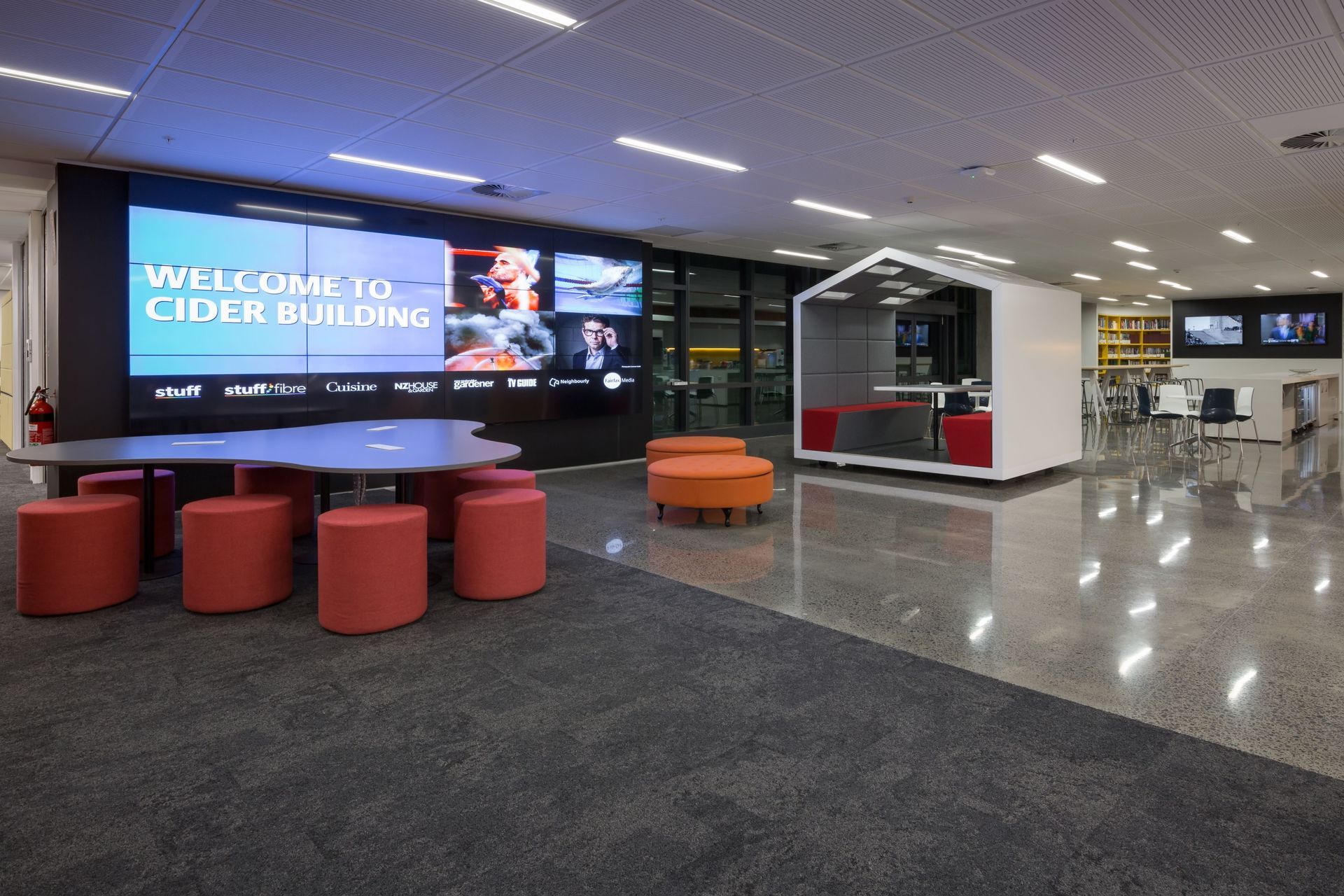 The Cider Building - Fairfax Interior