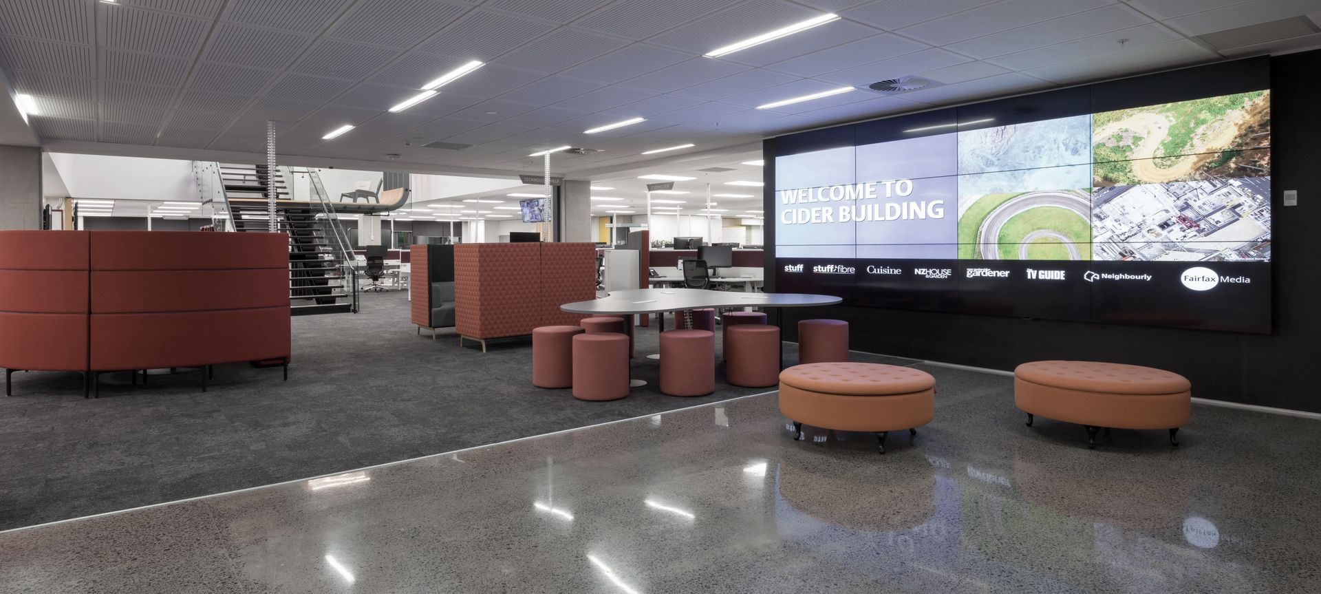 The Cider Building - Fairfax Interior banner