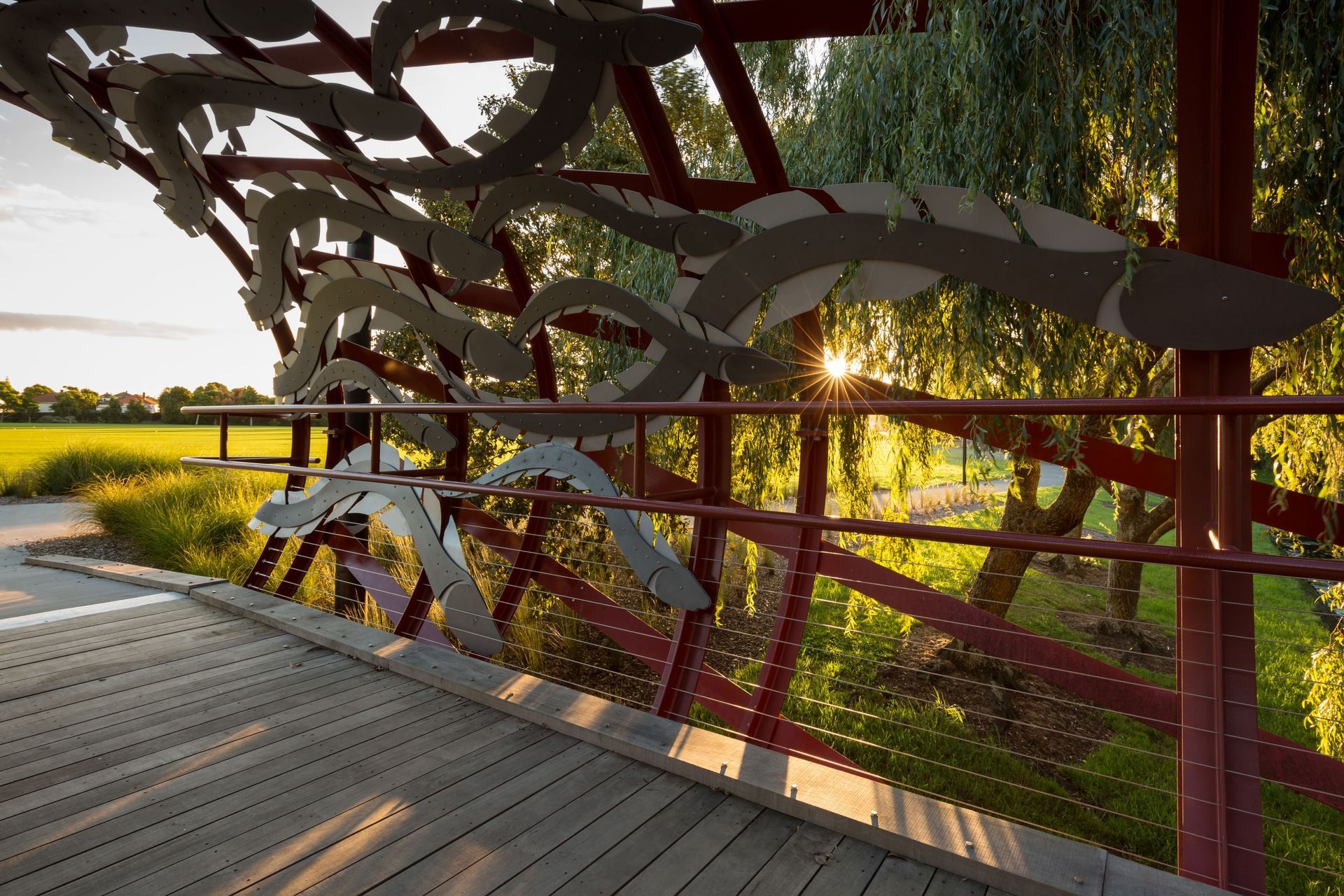 Eel Trap Bridge Designed