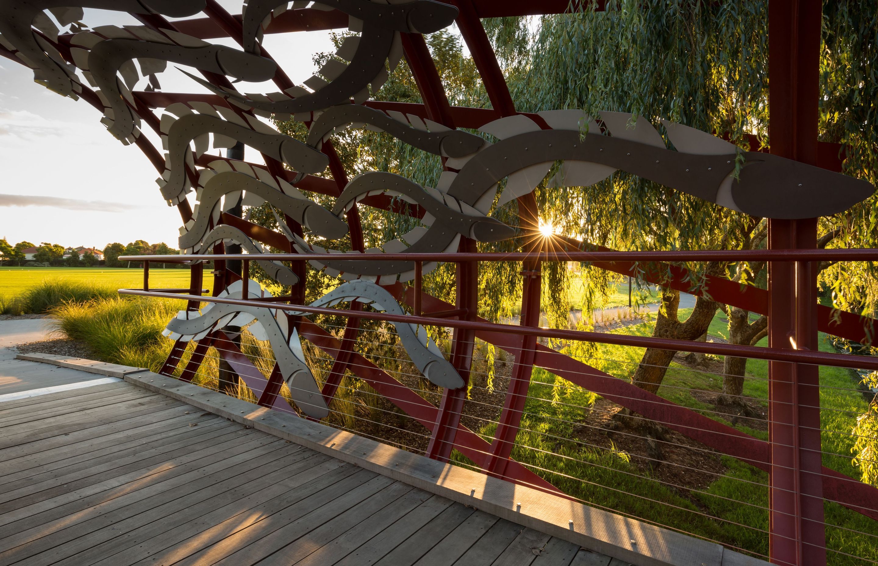 Eel Trap Bridge Designed