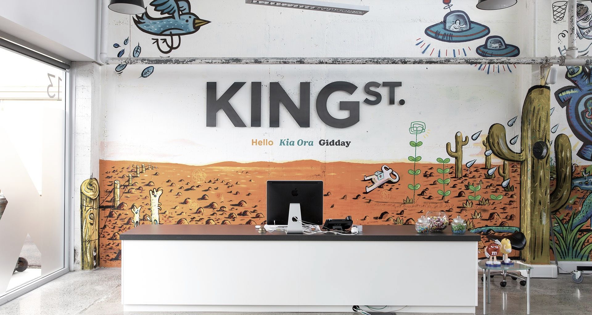 King St Office banner