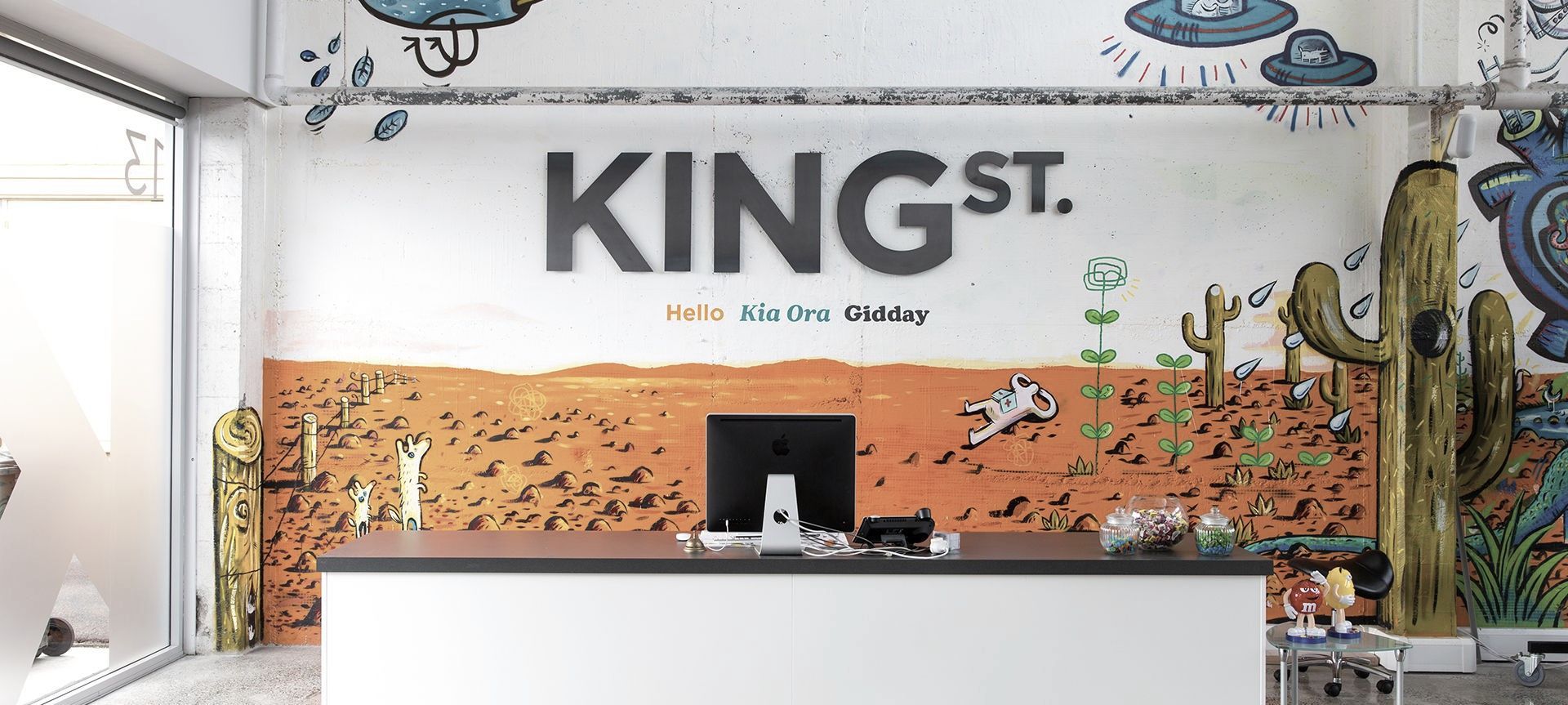 King St Office banner