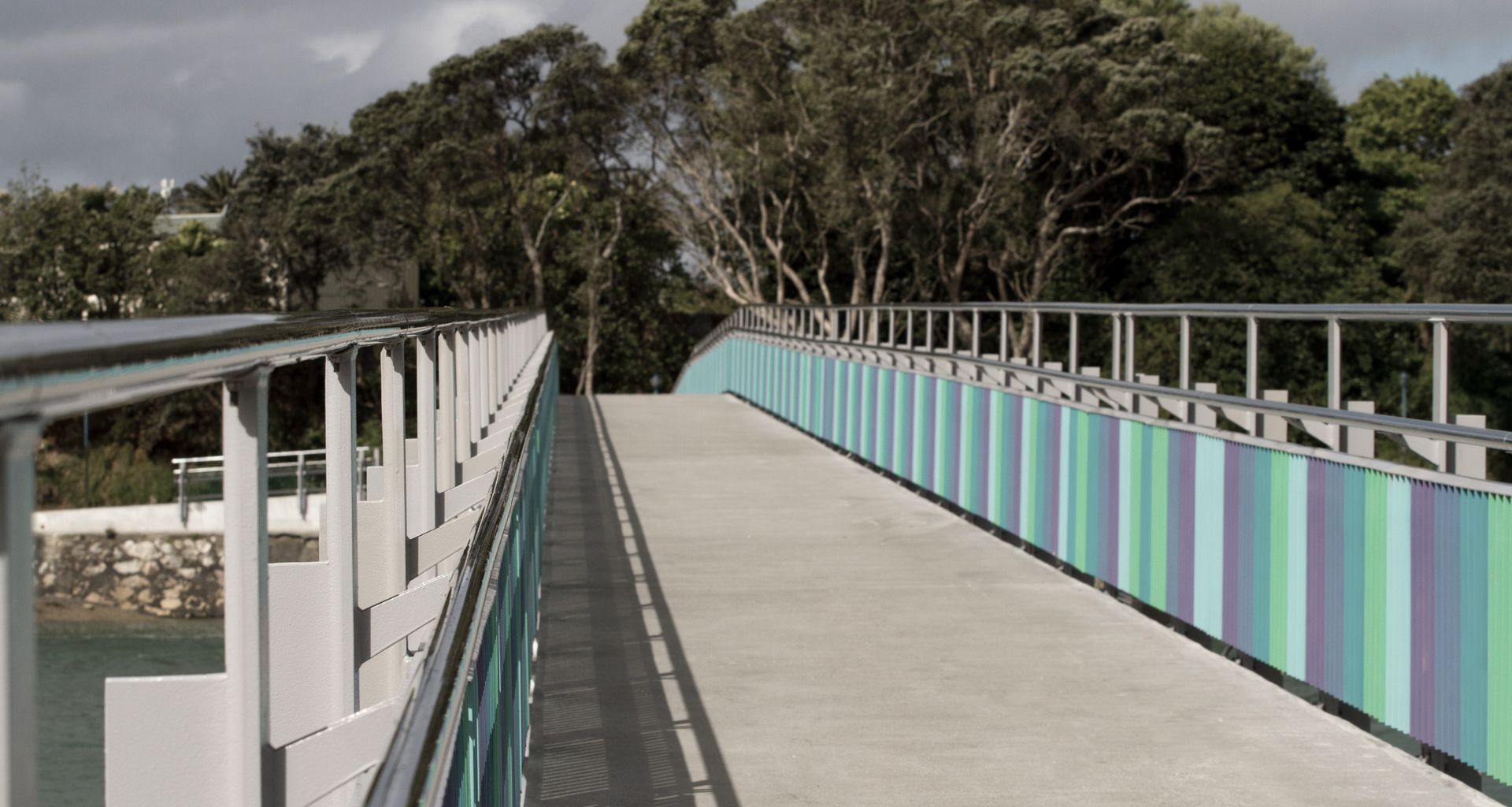 Kopua Footbridge banner