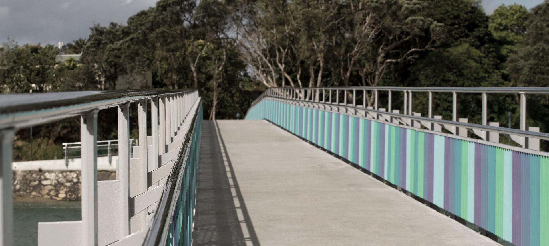 Kopua Footbridge banner
