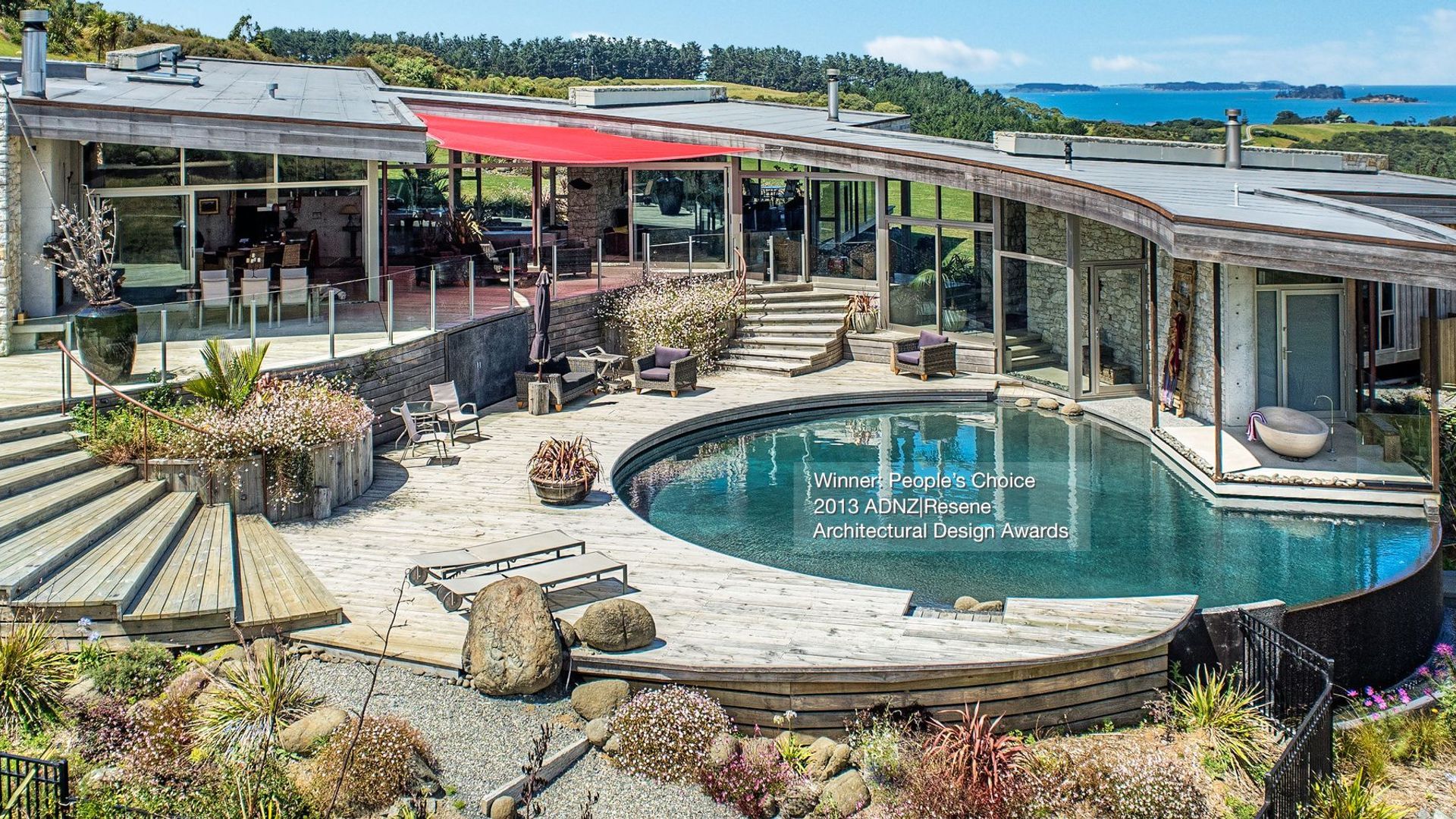 Structural - Koru House, Tawharanui banner