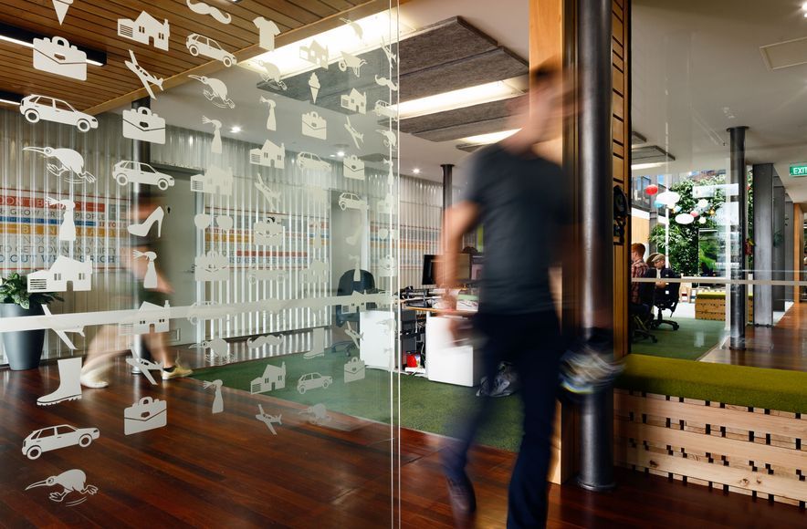 Trade Me Office Fitout, Auckland