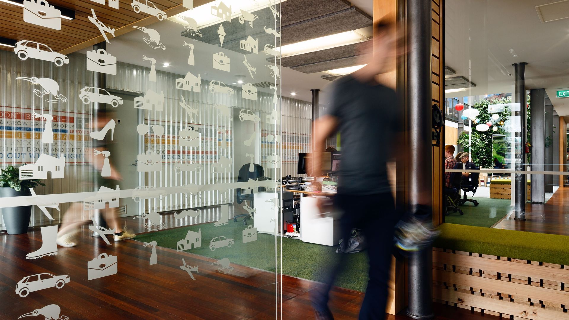 Trade Me Office Fitout, Auckland banner