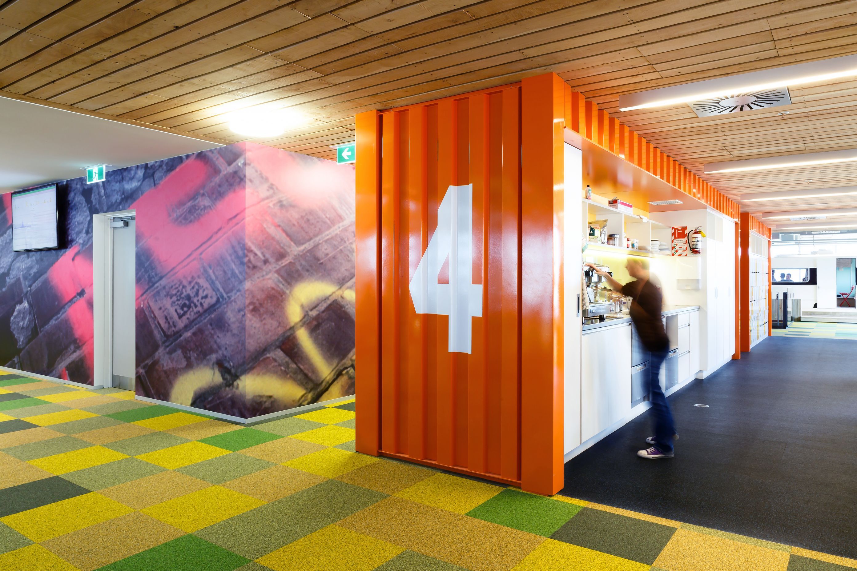 Trade Me Office Fitout, Wellington