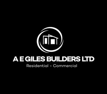 A E Giles Builders professional logo