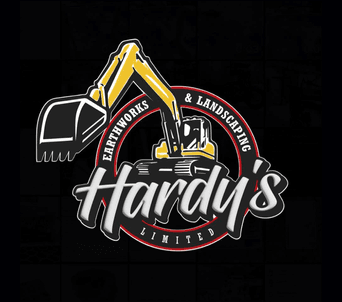 Hardy’s Earthworks & Landscaping professional logo