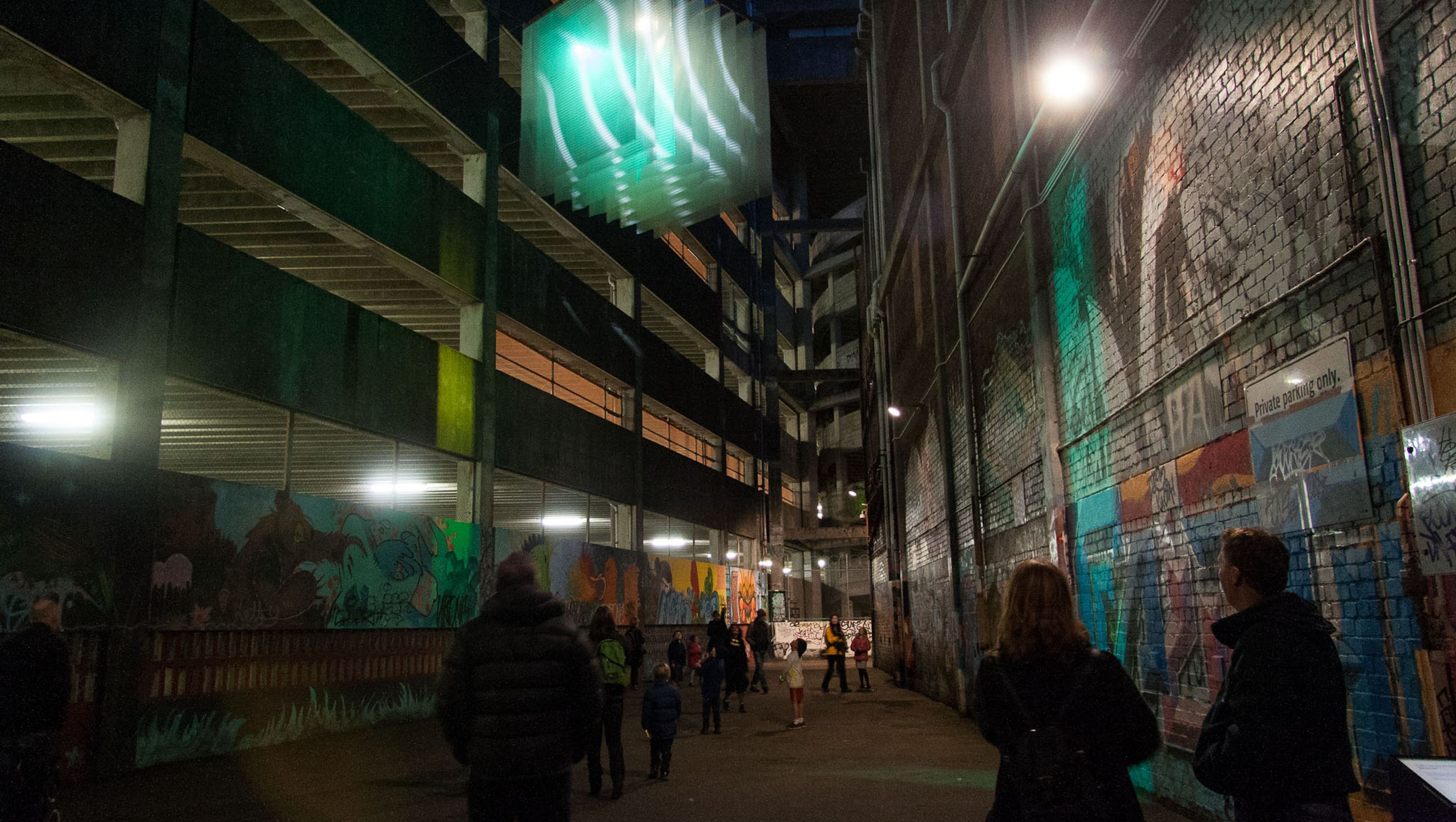 Opera House Lane Lighting