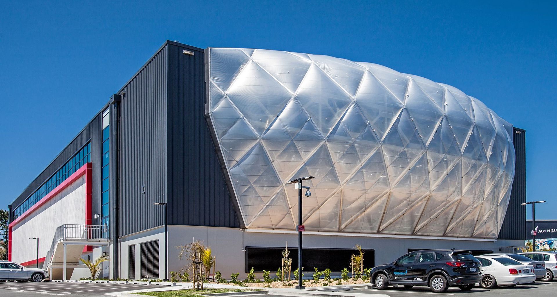 National Aquatic Centre banner