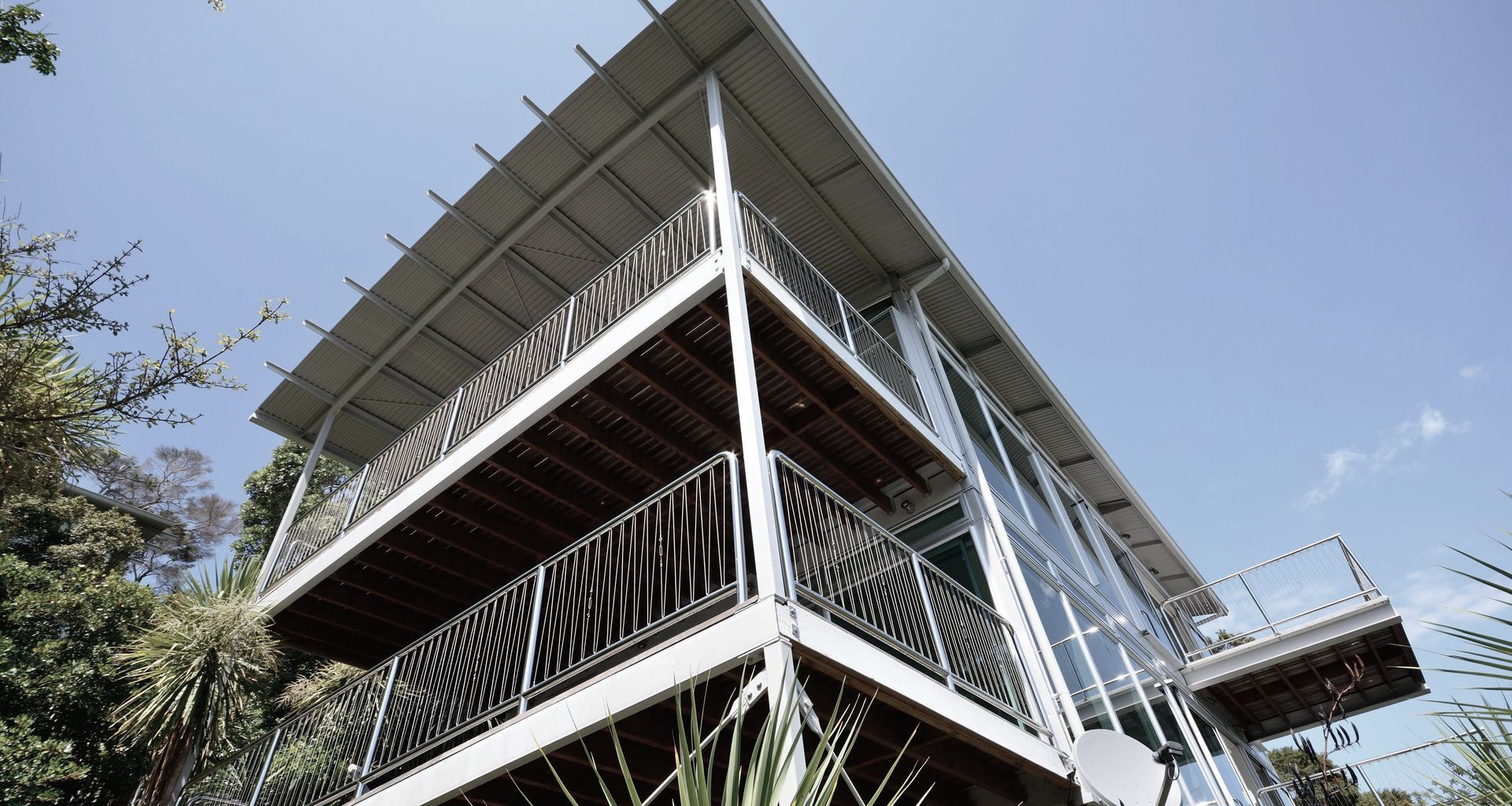 Mahurangi Steel House banner