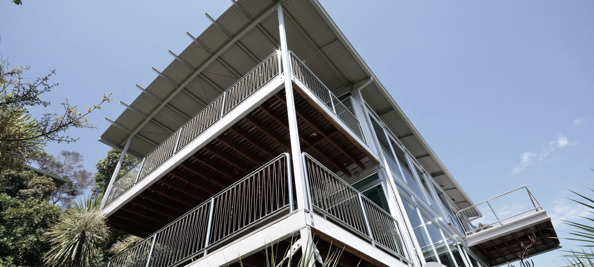 Mahurangi Steel House banner