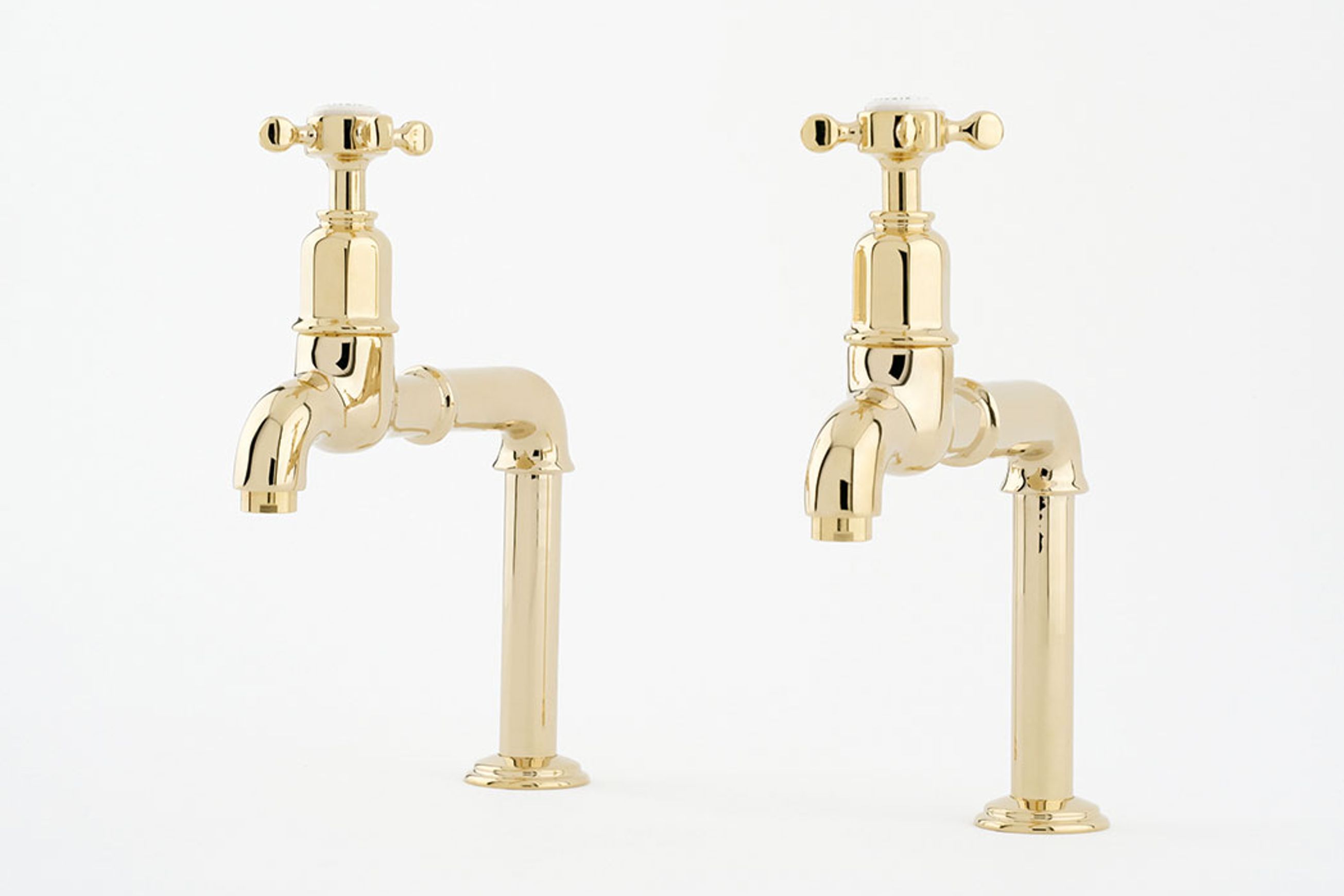 Perrin & Rowe Mayan Bibcock Tap With Crossheads
