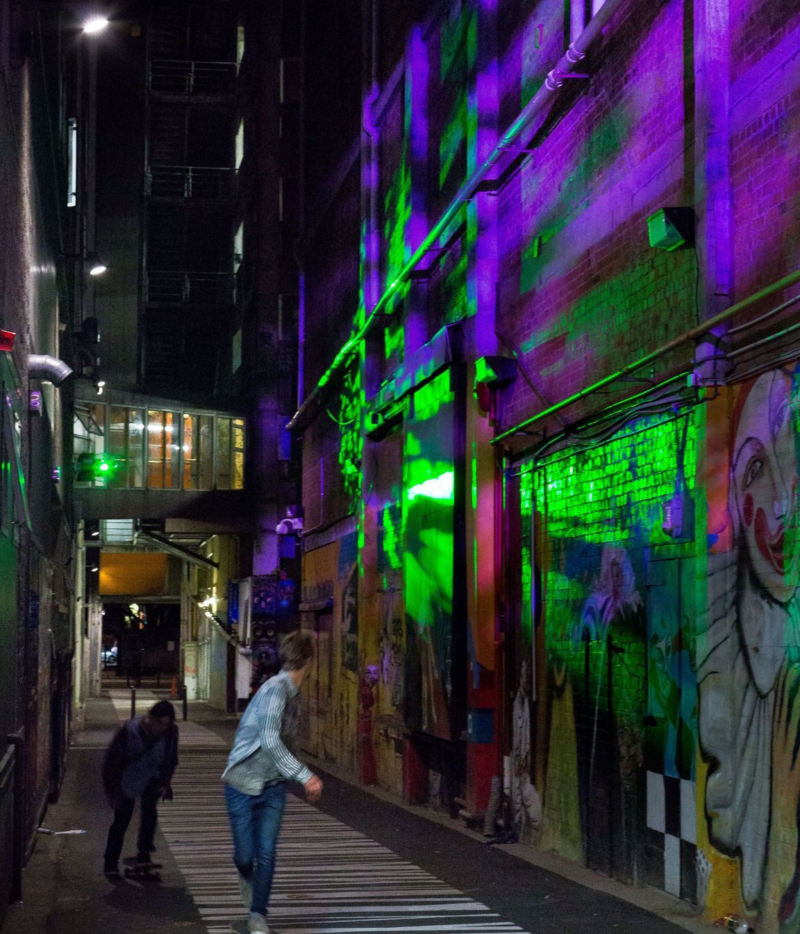 Opera House Lane Lighting