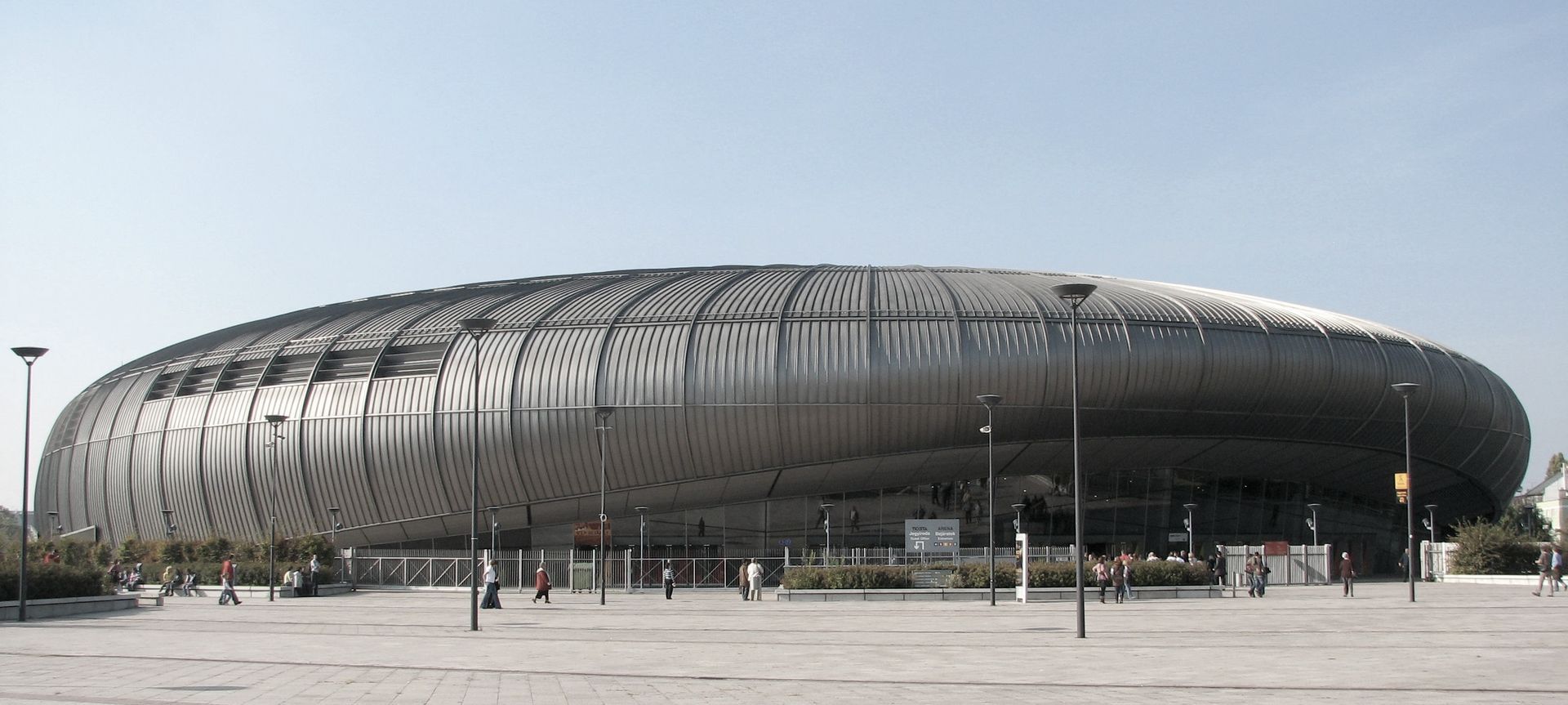 Budapest Sports Arena banner