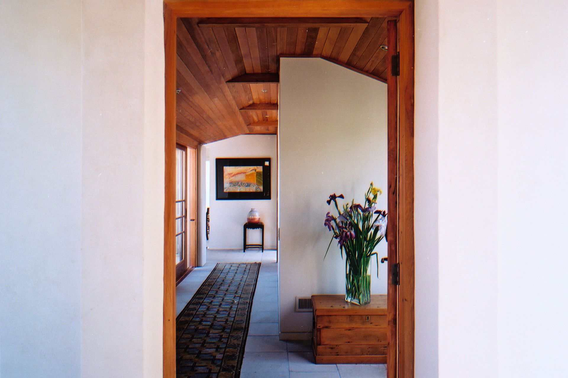 two houses; a shared garden