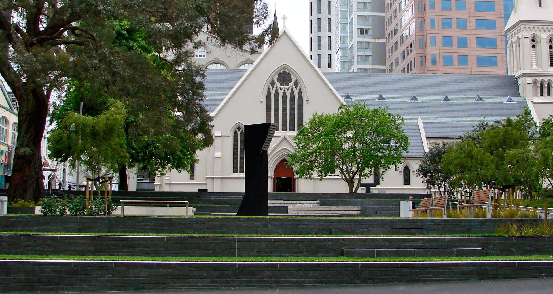 St Patricks Square banner