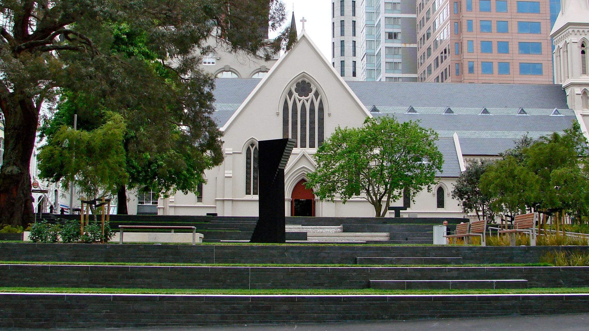 St Patricks Square banner