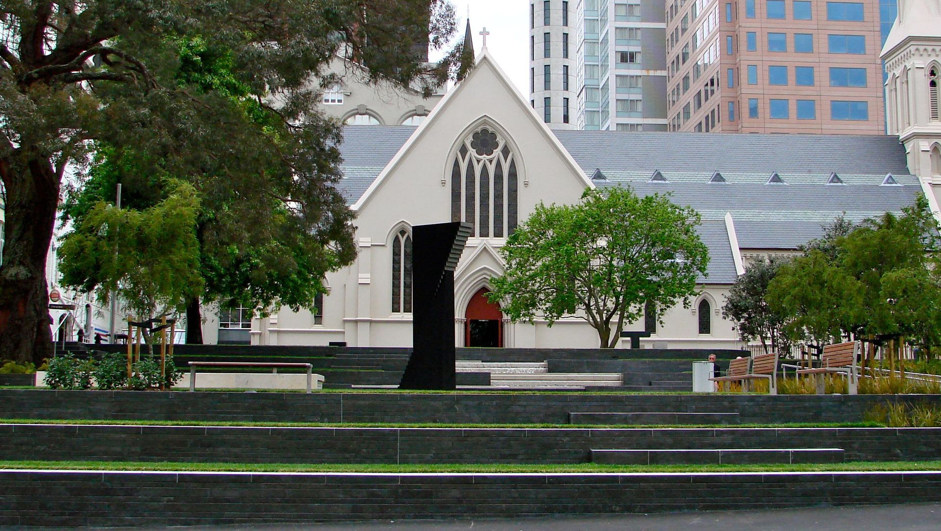 St Patricks Square banner