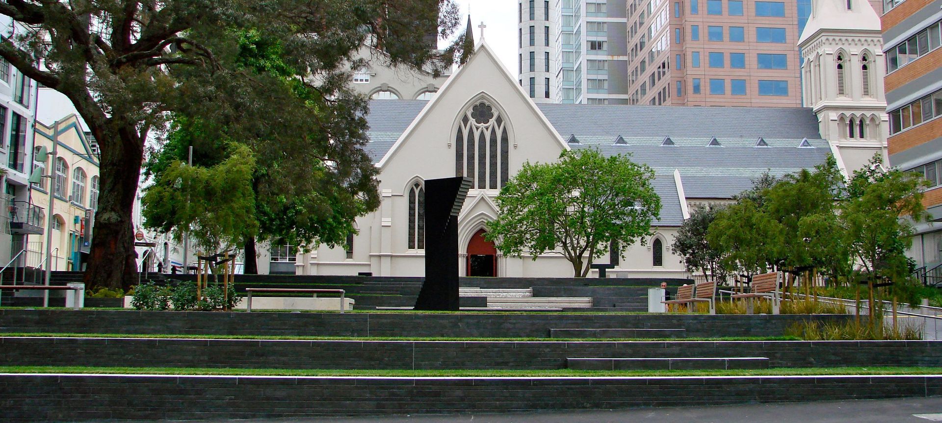 St Patricks Square banner
