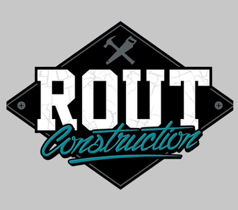 Rout Construction professional logo