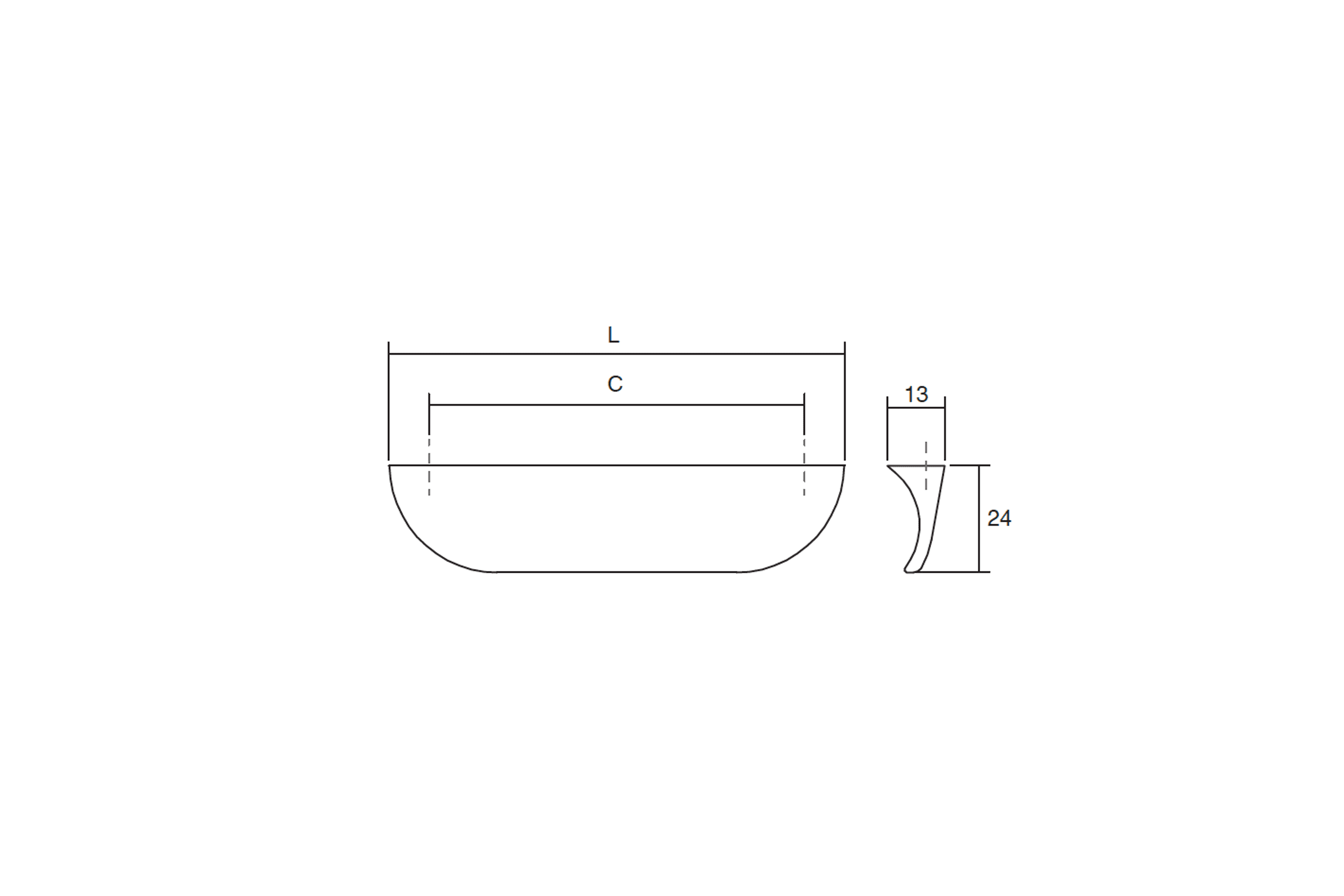 NICK Cabinet Handle