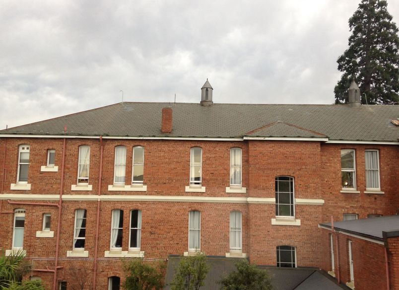 St Margaret's College, Dunedin -  Half the weight of slate –