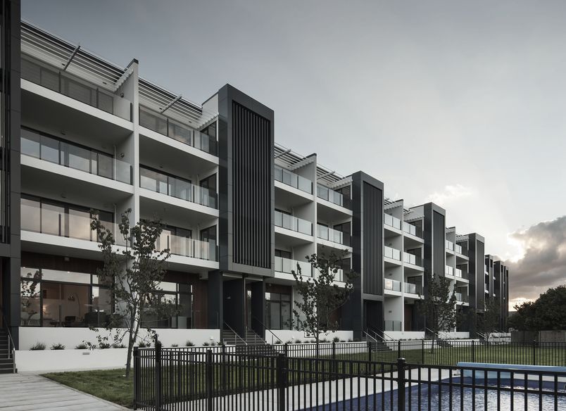 StoArmat Render System for Thompson Park Apartments