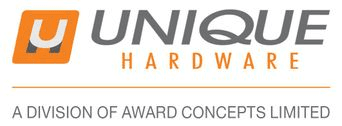 Unique Hardware Solutions professional logo