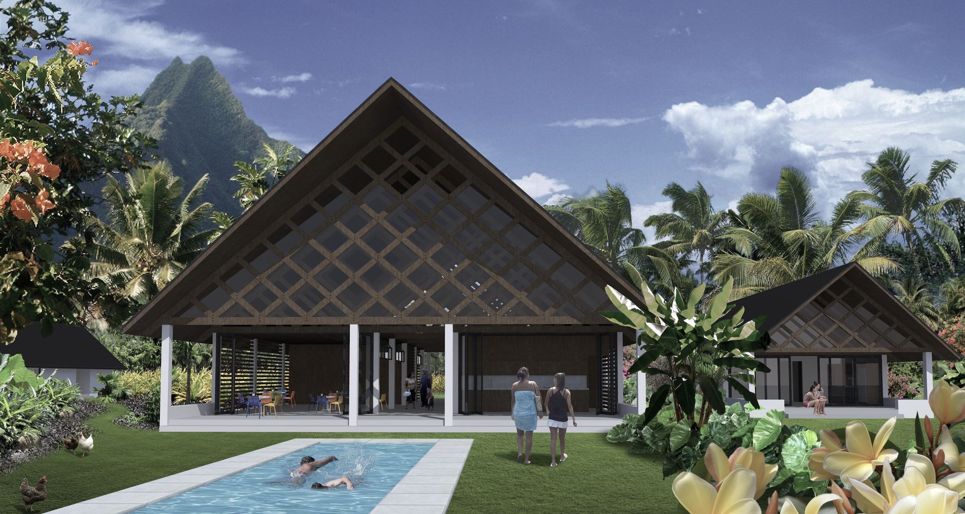 Rarotonga Cook Islands - Miriama's Eco Village banner