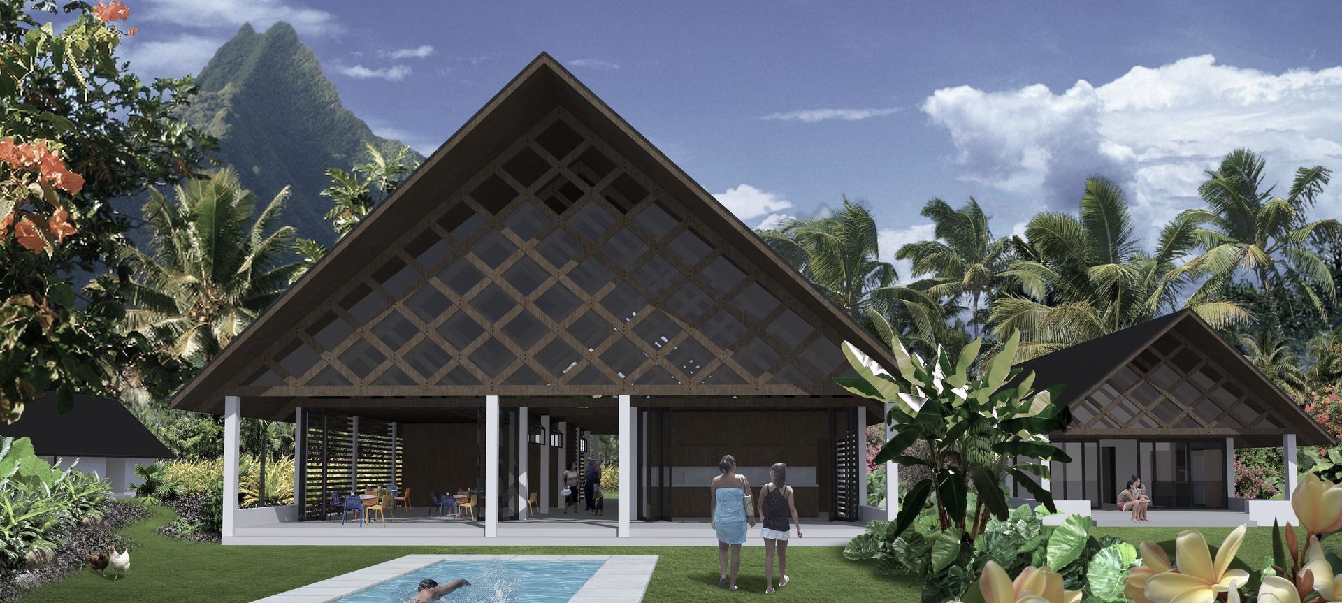 Rarotonga Cook Islands - Miriama's Eco Village banner