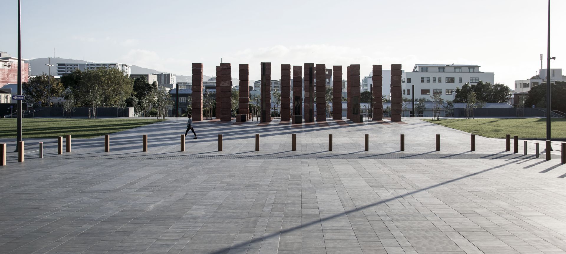 Pukeahu National War Memorial Park banner