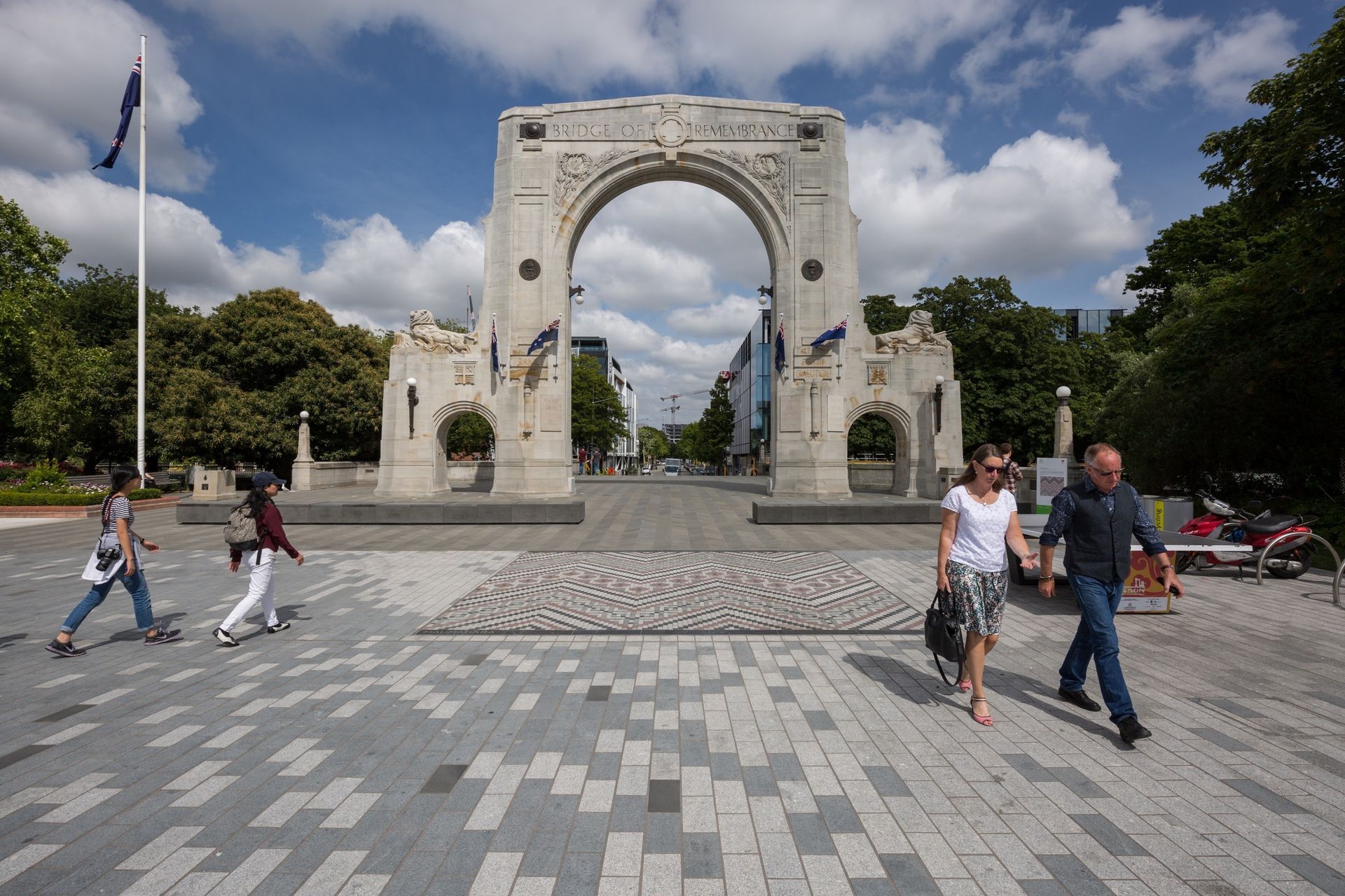 Bridge of Remembrance + Terraces