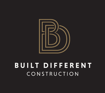 Built Different Construction company logo
