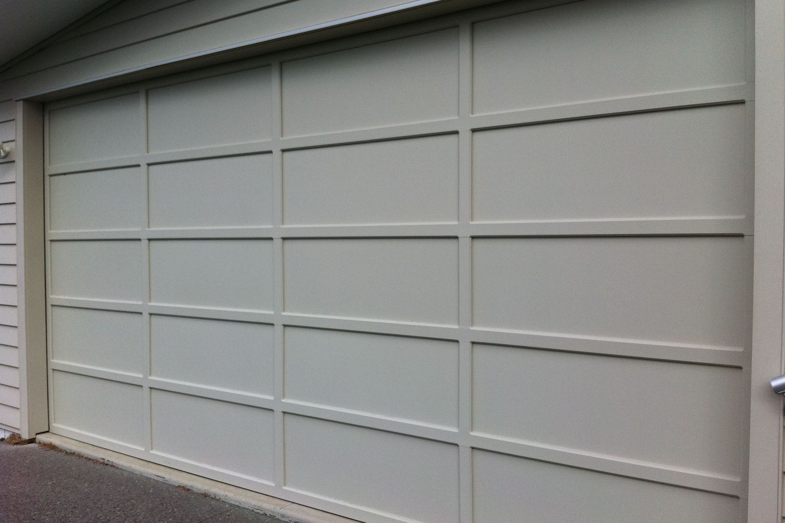 Ply and Batten Timber Garage Door