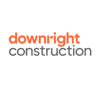 Downright Construction professional logo