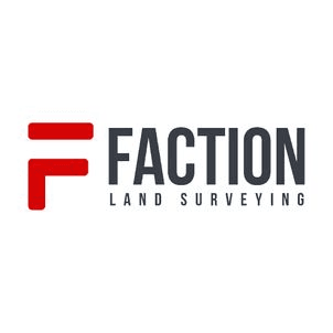Faction Land Surveying company logo