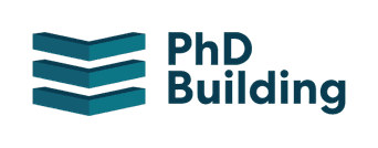 PHD Building professional logo