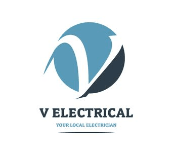 V Electrical professional logo